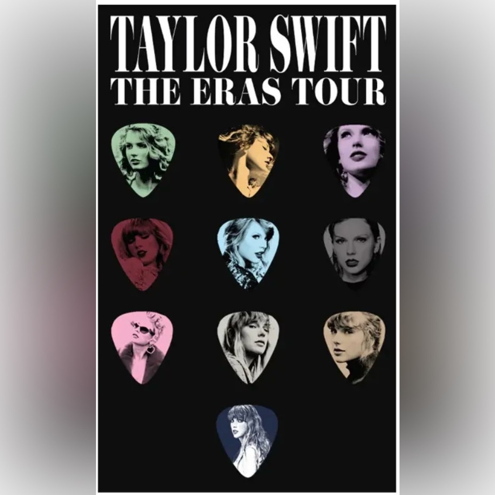 Taylor Swift The Eras Tour Guitar Picks NWT